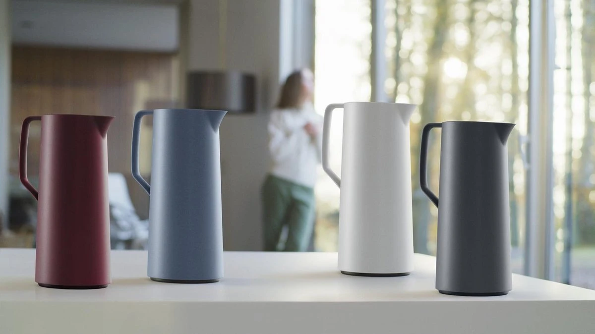 Tefal Motiva Thermoskan - 1L - Donkerrood 6 Tefal Motiva Thermoskan - 1L - Donkerrood - Afbeelding 4