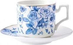 Karaca -Manolya Set Van 6 Koffiekopjes- 100 Ml-12-delig, 6 Espressokopjes En 6 Schoteltjes, Moccakopjes, Cappuccino, Koffieserviesset Van Porselein -Bekerwinkel 1200x738 1