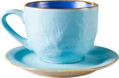 Vivi Oggi - Koffiekopjes Set Van 6 - Ø 9cm - Cappuccino - Kop En Schotel - 150 Ml - Italië 19 Vivi Oggi - Koffiekopjes Set Van 6 - Ø 9cm - Cappuccino - Kop En Schotel - 150 Ml - Italië -Bekerwinkel 1200x782 3