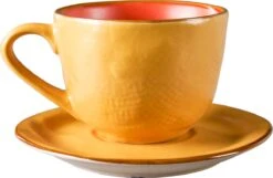 Vivi Oggi - Koffiekopjes Set Van 6 - Ø 9cm - Cappuccino - Kop En Schotel - 150 Ml - Italië 15 Vivi Oggi - Koffiekopjes Set Van 6 - Ø 9cm - Cappuccino - Kop En Schotel - 150 Ml - Italië -Bekerwinkel 1200x784 2