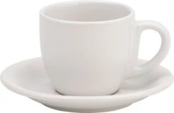 Lite-Body Hermes Kop En Schotel - 18 Cl - Set Van 6 Stuks - Wit -Bekerwinkel 1200x784 3