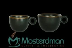Cappuccinokopje - 200ml - Mosterdman - 6 Kopjes Mat Zwart Gloomy 7 Cappuccinokopje - 200ml - Mosterdman - 6 Kopjes Mat Zwart Gloomy -Bekerwinkel 1200x796 3