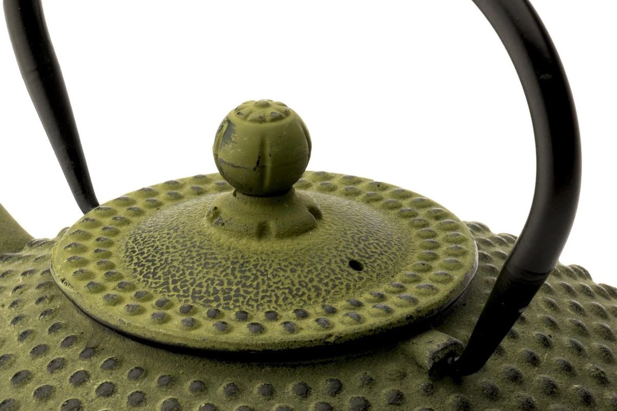 Bredemeijer - Theepot Xilin 1,25L Gietijzer Groen 5 Bredemeijer - Theepot Xilin 1,25L Gietijzer Groen - Afbeelding 3