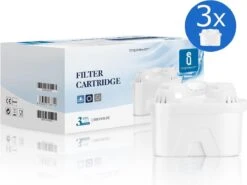 Aigostar Waterfilterpatronen Pure - 3 Stuks - Waterfilter - Filterpatronen - Brita Maxtra+ Compatible 21 Aigostar Waterfilterpatronen Pure - 3 Stuks - Waterfilter - Filterpatronen - Brita Maxtra+ Compatible -Bekerwinkel 1200x898