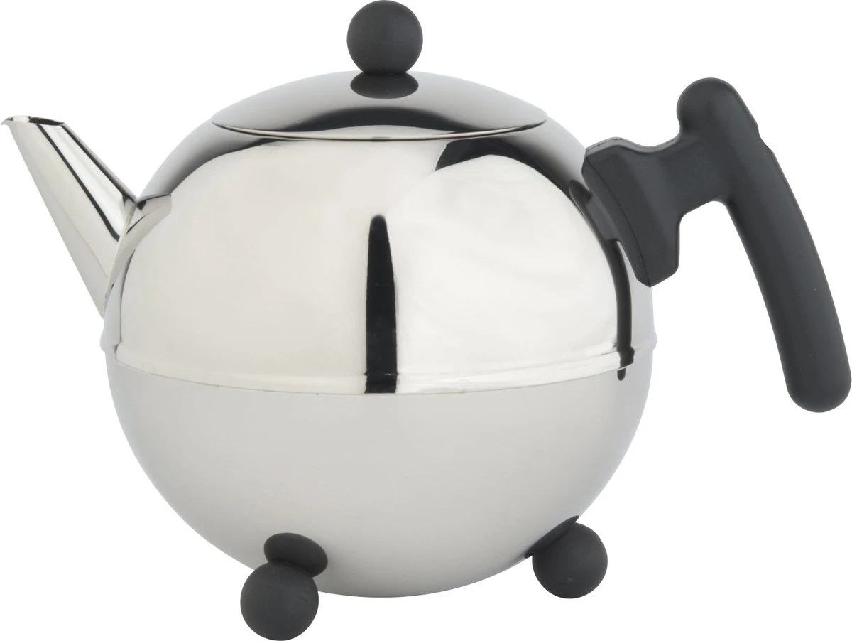 Bredemeijer - Theepot Bella Ronde 1,2L Zwart Beslag - Dubbelwandig 12 Bredemeijer - Theepot Bella Ronde 1,2L Zwart Beslag - Dubbelwandig - Afbeelding 10