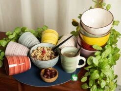 Merkloos Koffiemokken (6 Stuks) - Kleurrijk - Koffiekopjes -Bekerwinkel 1200x910 3