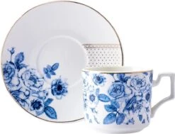 Karaca -Manolya Set Van 6 Koffiekopjes- 100 Ml-12-delig, 6 Espressokopjes En 6 Schoteltjes, Moccakopjes, Cappuccino, Koffieserviesset Van Porselein -Bekerwinkel 1200x920 1