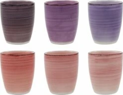 Studio Tavola Bekers Ocean Blue 160 Ml - 6 Stuks -Bekerwinkel 1200x927