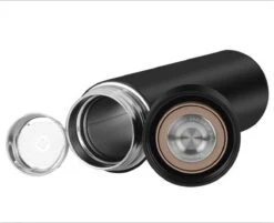 YUNICS® Thermoskan - Met Smart Temperatuur Display - Thermos - Thermosfles - Thermosbeker - Thermofles - Isoleerfles - Travel Mug - RVS - Zwart 8 YUNICS® Thermoskan - Met Smart Temperatuur Display - Thermos - Thermosfles - Thermosbeker - Thermofles - Isoleerfles - Travel Mug - RVS - Zwart -Bekerwinkel 1200x977