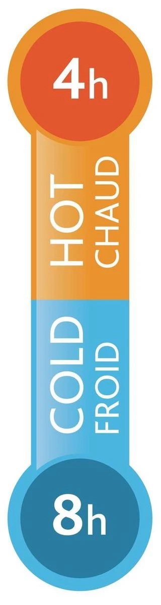 Tefal Travel Mug Thermobeker - 360 Ml - RVS/Donkerblauw 12 Tefal Travel Mug Thermobeker - 360 Ml - RVS/Donkerblauw - Afbeelding 10