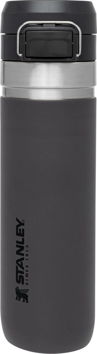 Stanley The Quick Flip Water Bottle 0,70L - Thermosfles - Charcoal 4 Stanley The Quick Flip Water Bottle 0,70L - Thermosfles - Charcoal - Afbeelding 2