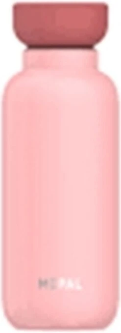 Mepal – Isoleerfles Ellipse 350 Ml – Houdt Je Drankje 9 Uur Warm En 12 Uur Koud – Nordic Pink – Geschikt Voor Bruiswater – Thermosfles – Lekdicht -Bekerwinkel 437x1200