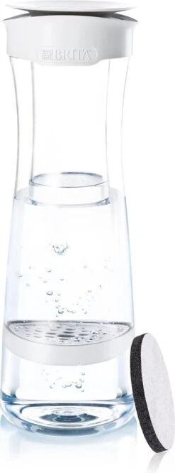 BRITA - Fill&Serve Waterfilterkaraf - 1,3L - Wit Grafiet - Inclusief 1 MicroDisc Waterfilter -Bekerwinkel 446x1200
