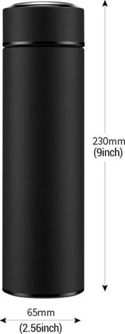 Thermosfles 500 Ml - Met Thee Filter - Mat Zwart 17 Thermosfles 500 Ml - Met Thee Filter - Mat Zwart -Bekerwinkel 450x1200 2