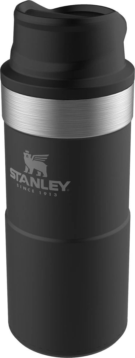 Stanley Trigger-Action Travel Mug 0.35L - Thermosfles - Matt Black 13 Stanley Trigger-Action Travel Mug 0.35L - Thermosfles - Matt Black - Afbeelding 11