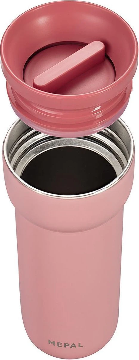 Mepal Isoleerbeker Ellipse 475 Ml – Houdt Je Drankje 6 Uur Warm En 10 Uur Koud – Nordic Pink – Koffiebeker To Go – Lekdicht – Thermosbeker 11 Mepal Isoleerbeker Ellipse 475 Ml – Houdt Je Drankje 6 Uur Warm En 10 Uur Koud – Nordic Pink – Koffiebeker To Go – Lekdicht – Thermosbeker - Afbeelding 9
