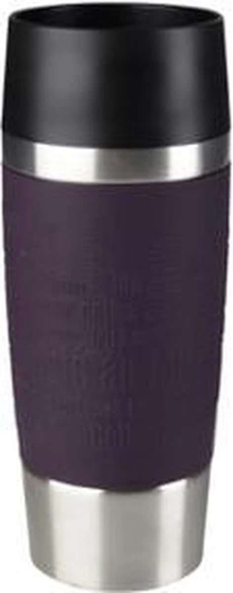 Tefal Travel Mug Thermobeker - 360 Ml - RVS/Blackberry 3 Tefal Travel Mug Thermobeker - 360 Ml - RVS/Blackberry