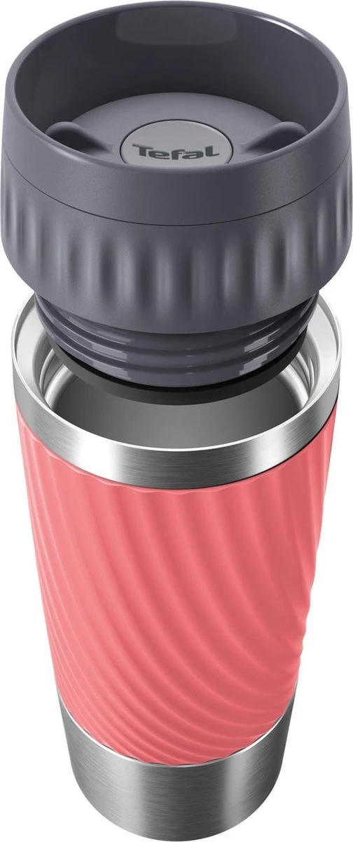 Tefal Travel Mug Easy Twist Thermobeker - Koraalrood - 0,36 Liter 10 Tefal Travel Mug Easy Twist Thermobeker - Koraalrood - 0,36 Liter - Afbeelding 8