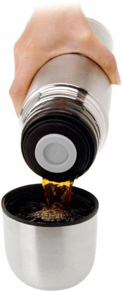 Merkloos Excellent Houseware Bullet Isolatiekan - 0,5 L - RVS 12 Merkloos Excellent Houseware Bullet Isolatiekan - 0,5 L - RVS -Bekerwinkel 506x1200