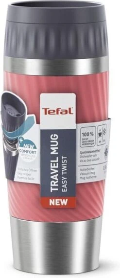 Tefal Travel Mug Easy Twist Thermobeker - Koraalrood - 0,36 Liter 29 Tefal Travel Mug Easy Twist Thermobeker - Koraalrood - 0,36 Liter -Bekerwinkel 522x1200 1