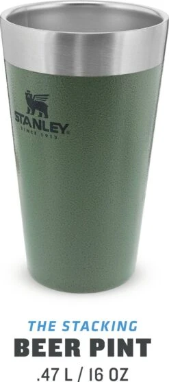 Stanley The Stacking Beer Pint 0,47l - Beker - Hammertone Green 28 Stanley The Stacking Beer Pint 0,47l - Beker - Hammertone Green -Bekerwinkel 532x1200 1
