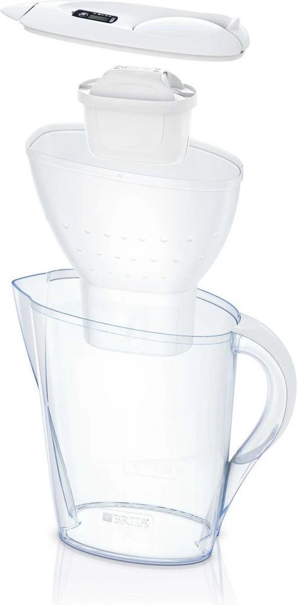 BRITA - Waterfilterkan Marella Cool - Wit - 2,4L 5 BRITA - Waterfilterkan Marella Cool - Wit - 2,4L - Afbeelding 3