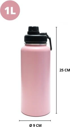 Thermosfles - Pastel Pink - 1 Liter - Extra Dop Met Rietje & Drinktuit - Thermosflessen - Isoleerfles - BPA Vrij - Lekvrij - Thermosfles 1 Liter - Isoleerfles 1 Liter - Thermoskan - Isoleerbeker - Thermosbeker 17 Thermosfles - Pastel Pink - 1 Liter - Extra Dop Met Rietje & Drinktuit - Thermosflessen - Isoleerfles - BPA Vrij - Lekvrij - Thermosfles 1 Liter - Isoleerfles 1 Liter - Thermoskan - Isoleerbeker - Thermosbeker -Bekerwinkel 666x1200 1