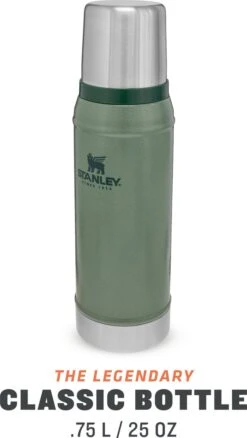 Stanley The Legendary Classic Bottle 0,75L - Thermosfles - Hammertone Green 22 Stanley The Legendary Classic Bottle 0,75L - Thermosfles - Hammertone Green -Bekerwinkel 677x1200