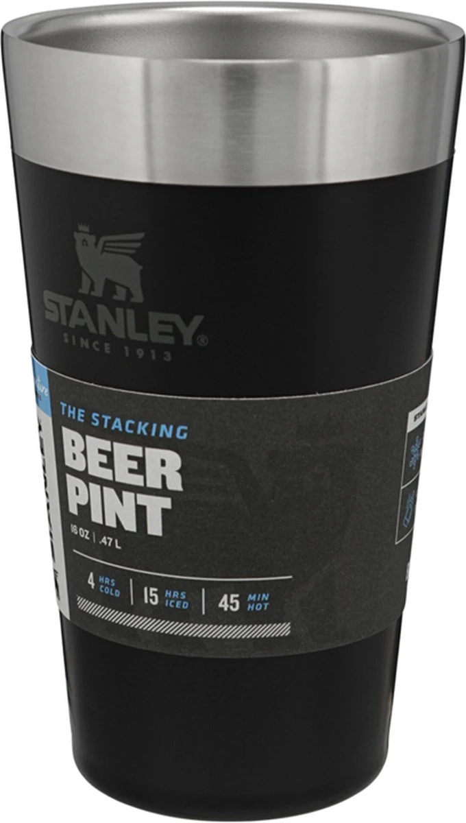 Stanley The Stacking Beer Pint 0,47l - Beker - Hammertone Green 15 Stanley The Stacking Beer Pint 0,47l - Beker - Hammertone Green - Afbeelding 13
