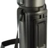 Lock&Lock Thermoskan - Isoleerkan - Thee En Koffie - Lekvrij - 1,5 Liter - RVS - Inklapbaar Handvat - Zwart -Bekerwinkel 760x1200