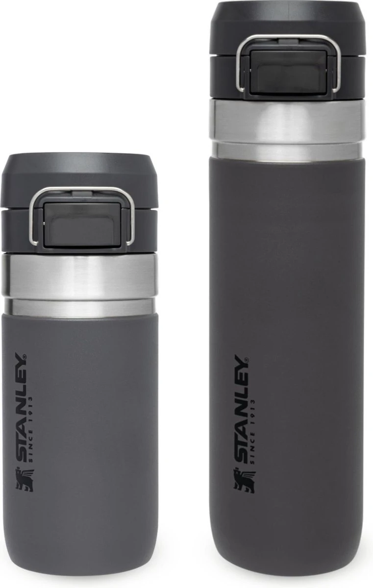 Stanley The Quick Flip Water Bottle 0,70L - Thermosfles - Charcoal 11 Stanley The Quick Flip Water Bottle 0,70L - Thermosfles - Charcoal - Afbeelding 9