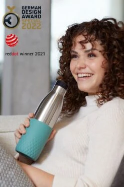 Tefal Bludrop Sleeve Thermosfles - RVS Groen 15 Tefal Bludrop Sleeve Thermosfles - RVS Groen -Bekerwinkel 800x1200