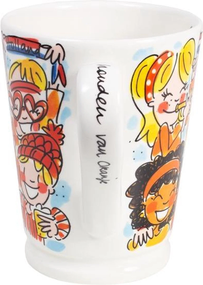 BLOND AMSTERDAM SPECIALS: BEKER ORANJE 0,35L 6 BLOND AMSTERDAM SPECIALS: BEKER ORANJE 0,35L - Afbeelding 4