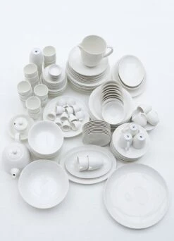 Vtwonen 4 Koffiekopjes Met Schoteltjes - Wit - Porselein - 100ml -Bekerwinkel 866x1200 2