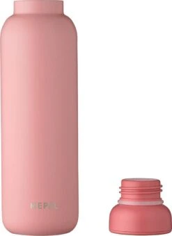 Mepal – Isoleerfles Ellipse 500 Ml – Houdt Je Drankje 12 Uur Warm En 24 Uur Koud – Nordic Pink – Geschikt Voor Bruiswater – Thermosfles – Lekdicht -Bekerwinkel 871x1200