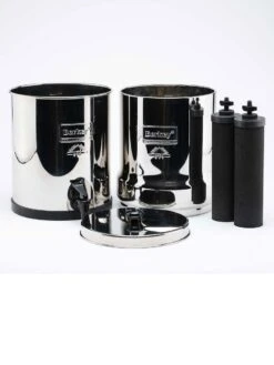 Big Berkey Set: Waterfilter 8,5L + RVS Kraantje + Standaard 8 Big Berkey Set: Waterfilter 8,5L + RVS Kraantje + Standaard -Bekerwinkel 900x1200