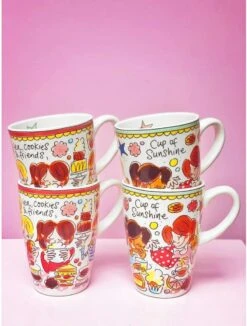 Blond Amsterdam Even Bijkletsen Beker XL 500 Ml - Mint Rand 11 Blond Amsterdam Even Bijkletsen Beker XL 500 Ml - Mint Rand -Bekerwinkel 910x1200 1