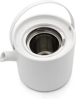 Bredemeijer - Theeset Umea Theepot 1.2L Met Theelichtwarmer - Mat Wit -Bekerwinkel 918x1200 4