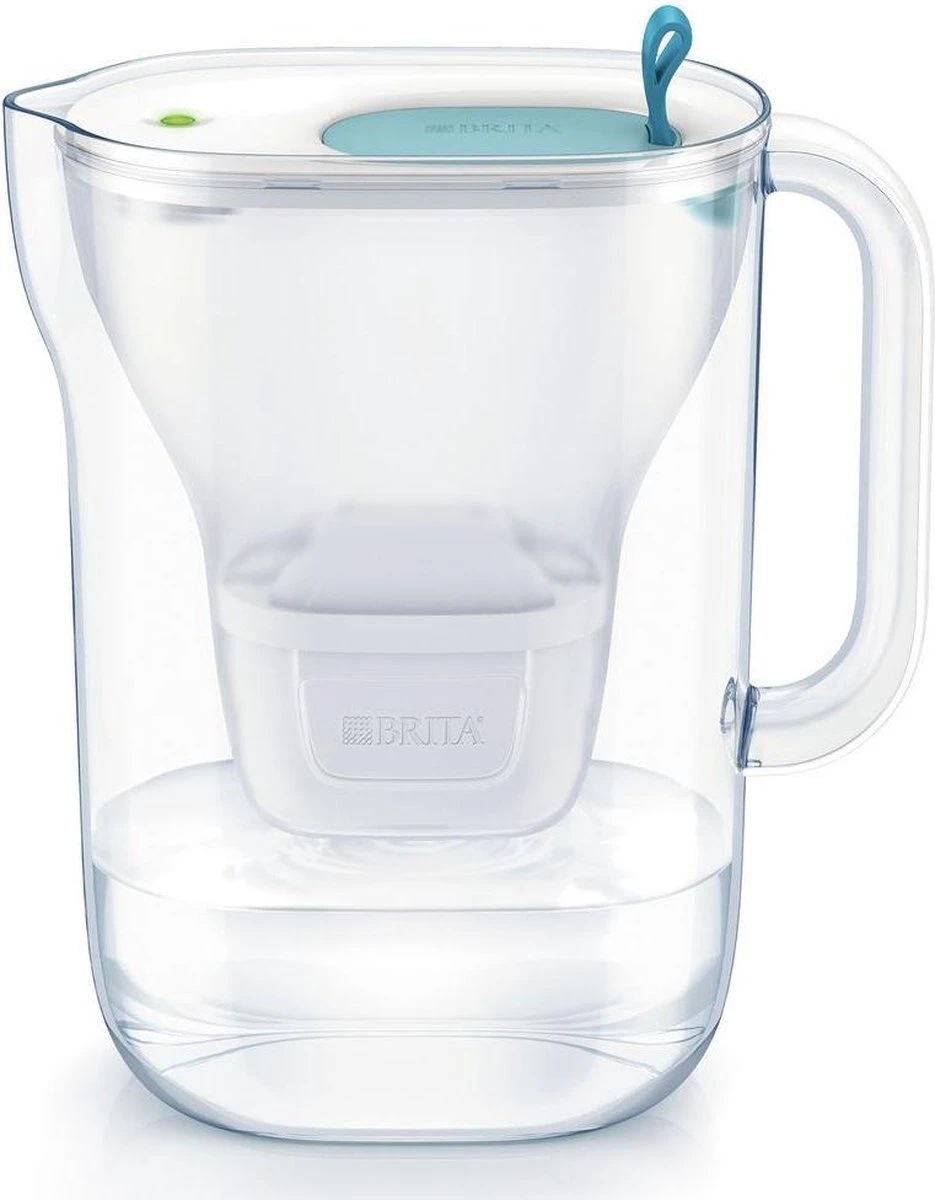 BRITA - Waterfilterkan Style Cool - Blauw - 2,4L + 3 MAXTRA+ Waterfilterpatronen 13 BRITA - Waterfilterkan Style Cool - Blauw - 2,4L + 3 MAXTRA+ Waterfilterpatronen - Afbeelding 11