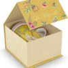 Pip Studio La Majorelle Yellow - Theeset - Porselein - Mok + Theezeef + Theetip - Porselein - 350ml - Geel Servies - Pasen - Konijn 2 Pip Studio La Majorelle Yellow - Theeset - Porselein - Mok + Theezeef + Theetip - Porselein - 350ml - Geel Servies - Pasen - Konijn -Bekerwinkel 981x1200